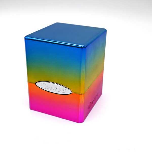 (image for) Satin Cube Deck Box Rainbow